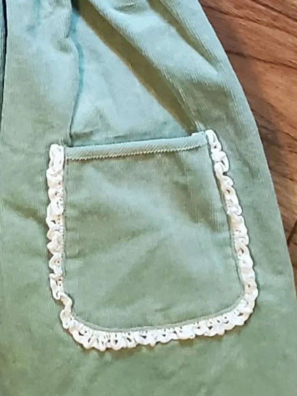 NWT Serendipity Monogramed K Apron Dress Size 5-6